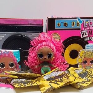 1 Supa Fly LOL Surprise REMIX Hair Flip Big Sister Doll Music Record New